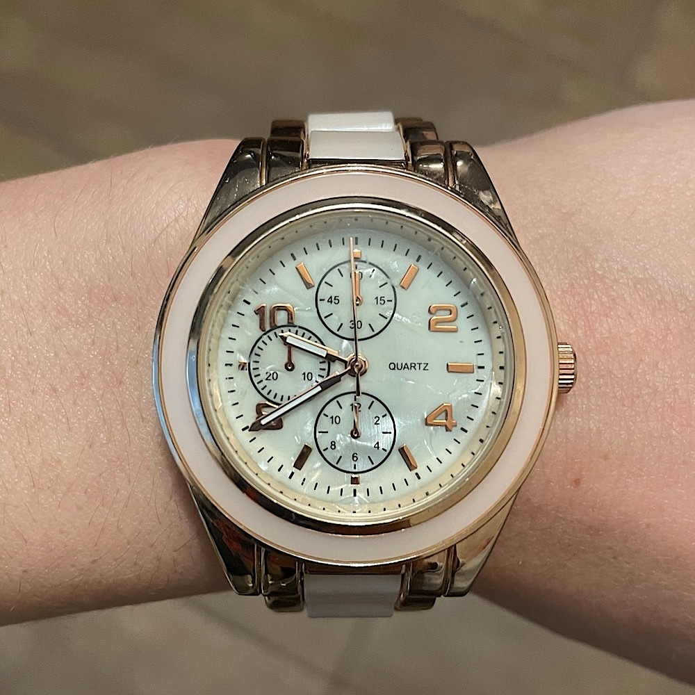 🎉3/$20 Reitman’s Rose Gold pink women’s watch